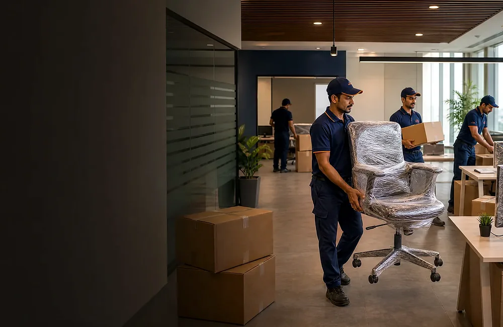 Office Relocation Services by Best Packers and Movers